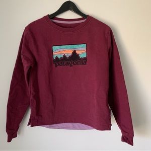 Patagonia Sweatshirt Maroon
